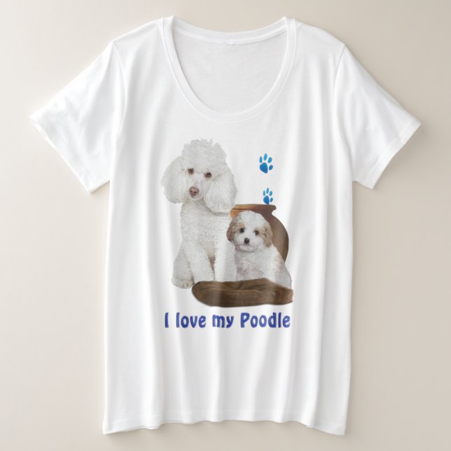 J'aime mes t-shirts pour femmes aux canicules (Design devant)