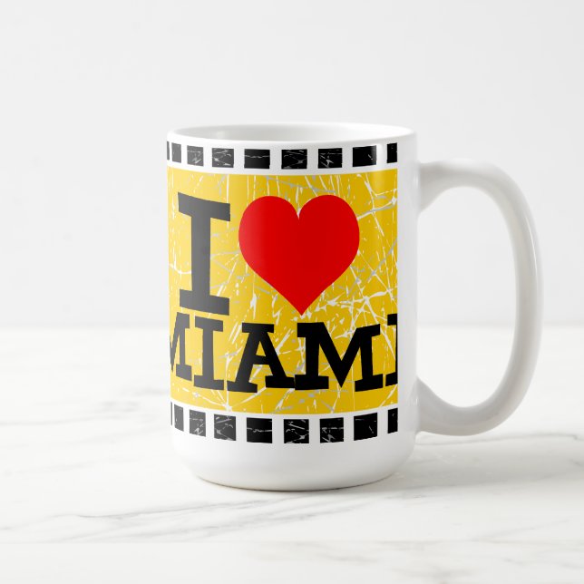 J'aime Miami - Mugs (Droite)