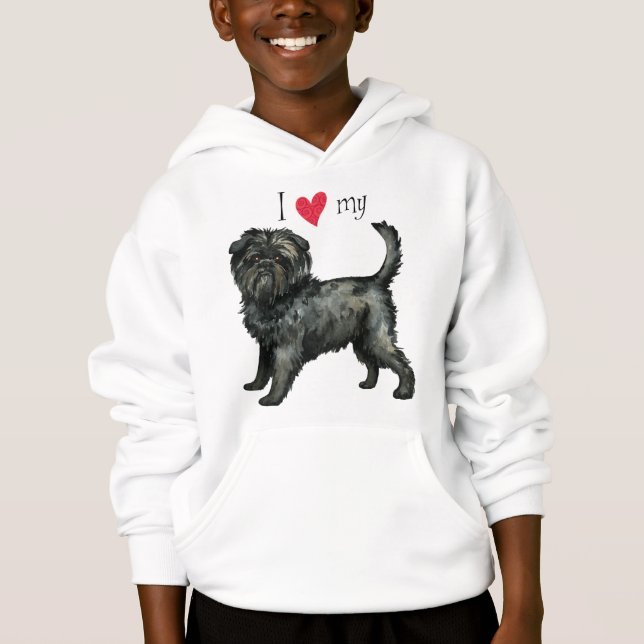 J'aime mon Affenpinscher (Devant)