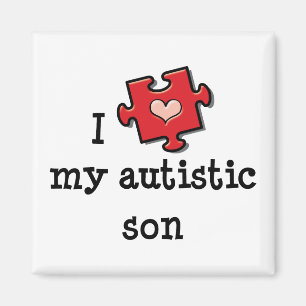 J'aime mon aimant autiste de fils
