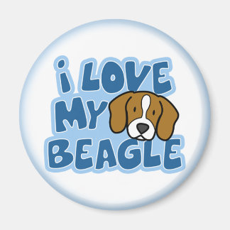J'aime mon aimant Beagle