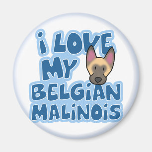 J'aime mon aimant de Malinois