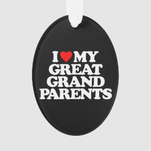J'AIME MON ARRIÈRE-GRANDS-PARENTS