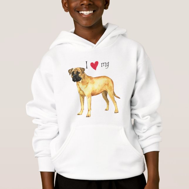J'aime mon Bullmastiff (Devant)