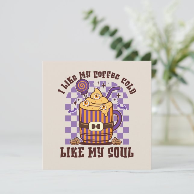 J'Aime Mon Café Froid, Comme Mon Âme -Épice Citrou (Debout devant)