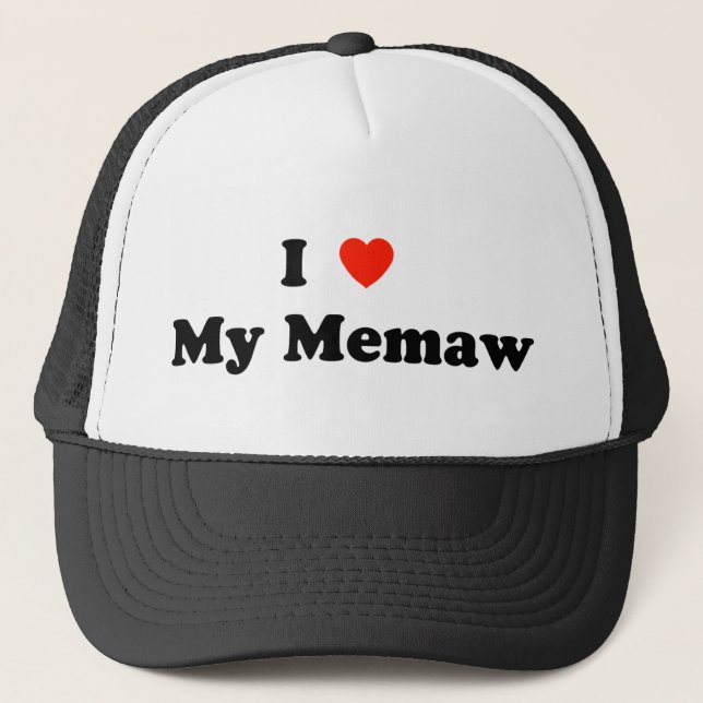 J'aime mon casquette de Memaw (Devant)