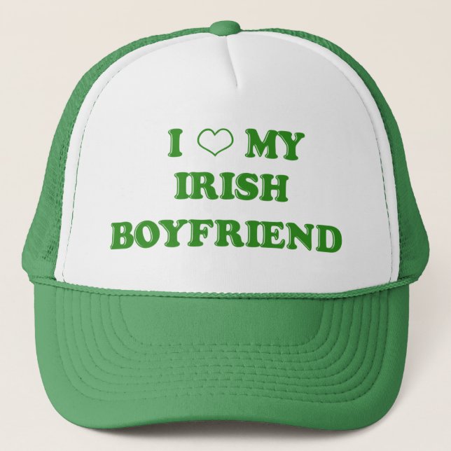 J'aime mon casquette irlandais d'ami (Devant)