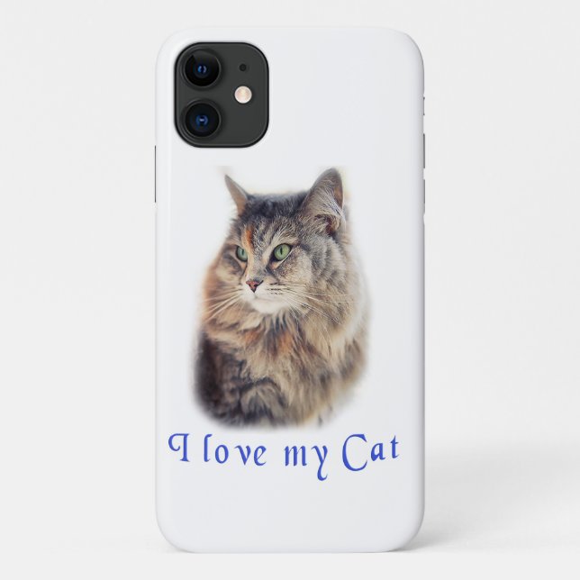 J'aime mon chat Coque-Mate coque iphone (Dos)