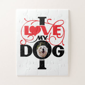 J'AIME MON CHIEN JIGSAW PUZZLE