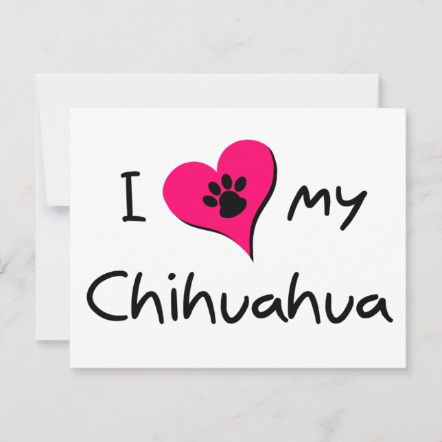 J'aime mon Chihuahua (Devant)