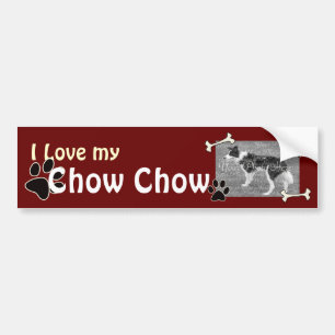 J'aime mon chow Sticker