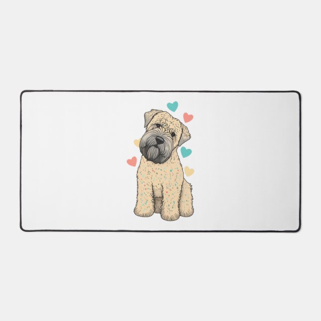 J'Aime Mon Coeur De Chien Faisant Du Terrier Doux (Recto)