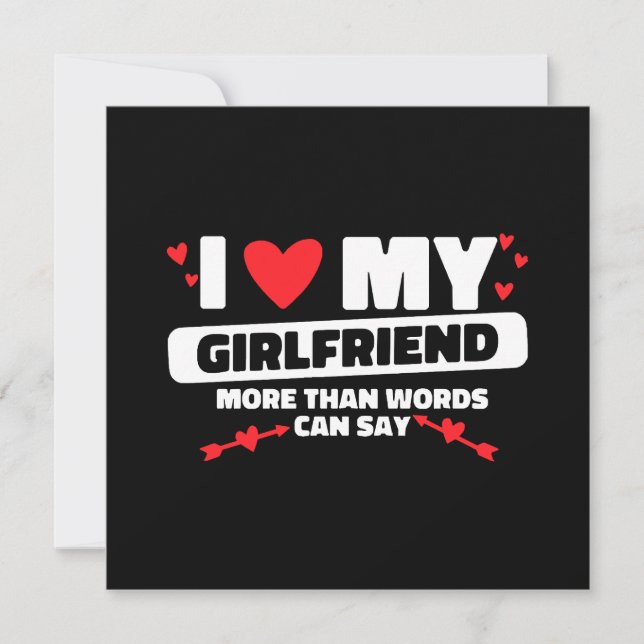 j'aime mon coeur de petite amie (Devant)