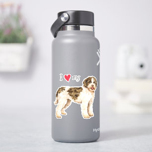 J'aime mon lagotto Romagnolo Vinyl Sticker