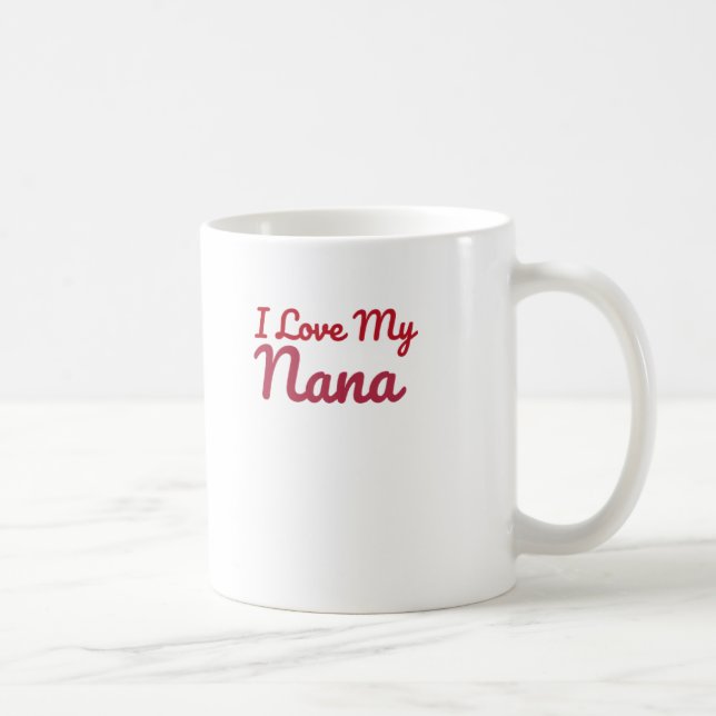 J'aime mon mug Nana (Droite)