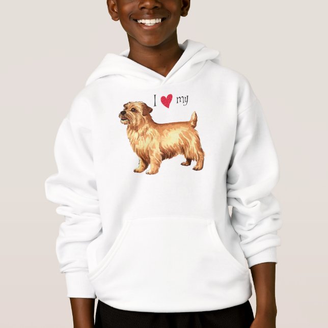 J'aime mon Norfolk Terrier (Devant)
