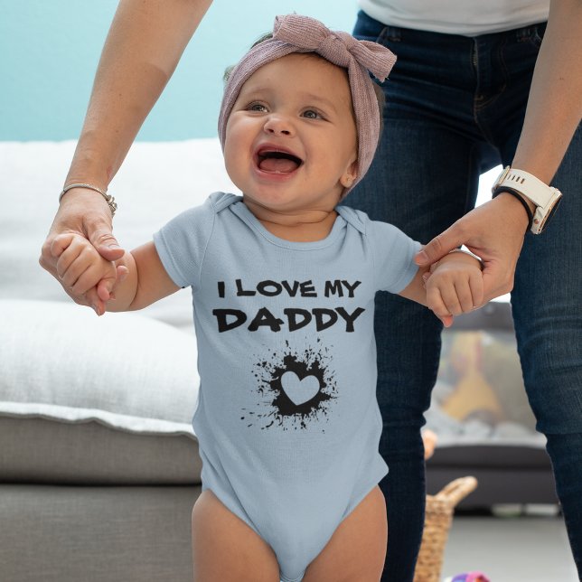 J'aime mon papa - body bébé, cadeau bébé, bébé (Créateur téléchargé)