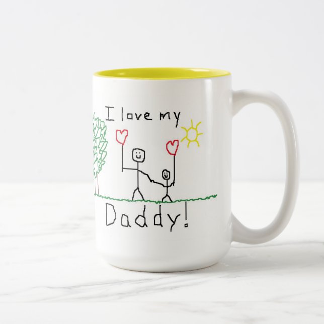 J'aime mon papa ! Tasse (Droit)