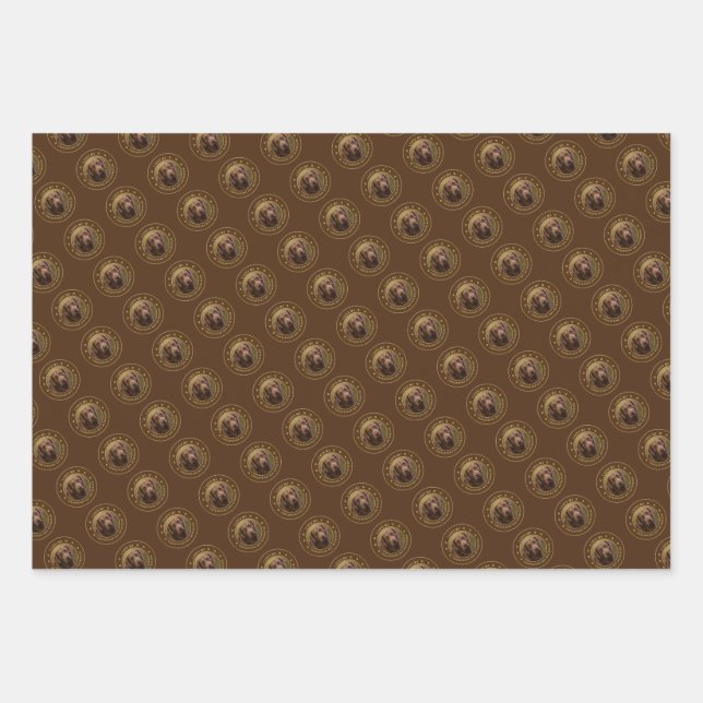 J'Aime Mon Papier D'Emballage Pour Retriever Chesa (Devant)