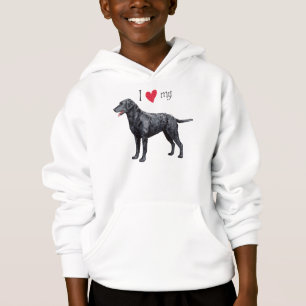 J'aime mon Retriever à revêtement mou