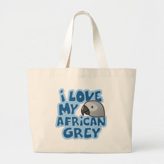 J'aime mon sac de gris africain du Congo