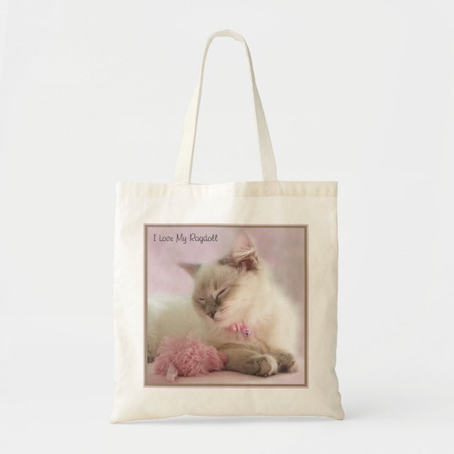 J'aime mon sac de Ragdoll (Devant)