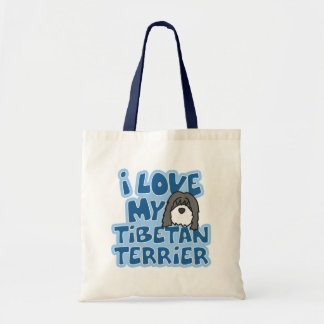 J'aime mon sac de Terrier tibétain