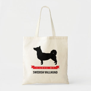 J'aime mon sac fourre-tout suédois à Vallhund