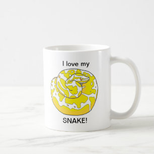 J'aime mon serpent ! Tasse de café 2