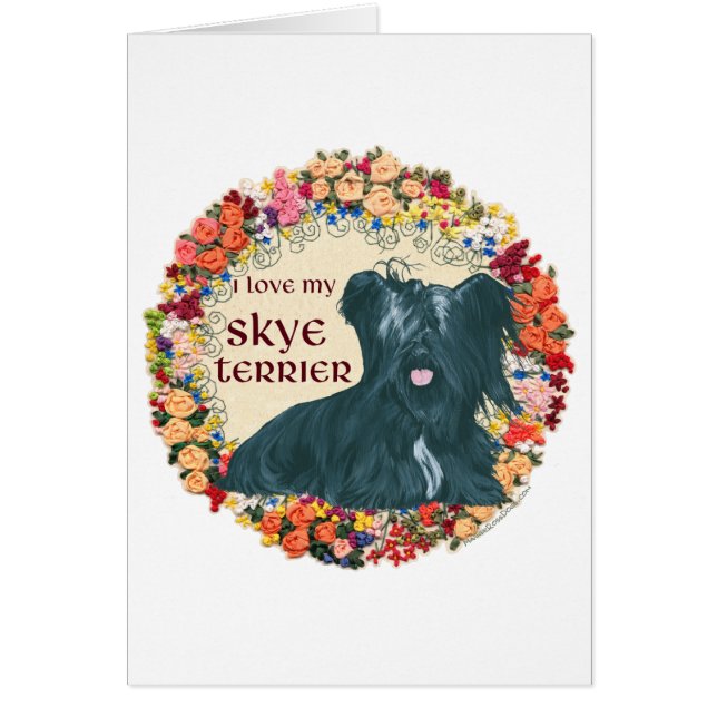 J'aime mon Skye Terrier (Devant)