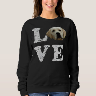 J'aime mon Sweat - shirt à capuche Labrador Retrie