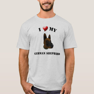 J'aime mon T-shirt de berger allemand