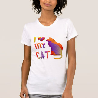 J'Aime Mon T-Shirt De Chat