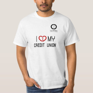 J'aime mon T-shirt de Credit Union