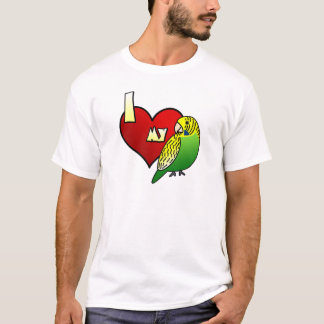 J'aime mon T-shirt de perruche