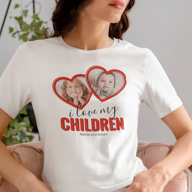 J'aime mon t-shirt enfant (Créateur téléchargé)