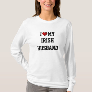 J'AIME MON T-shirt MARI IRLANDAIS.
