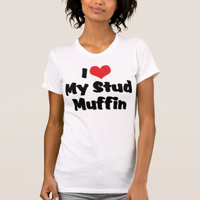 J'Aime Mon T-shirt Muffin Stud (Devant)