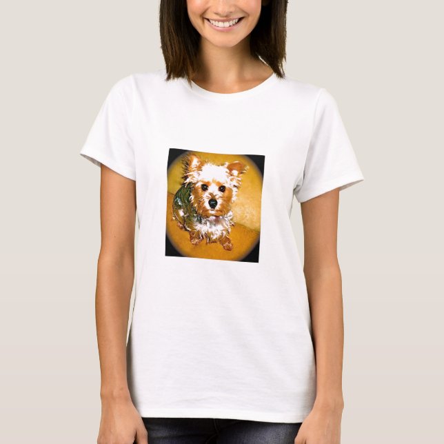 J'AIME MON YORKIE !  T-shirt (Devant)