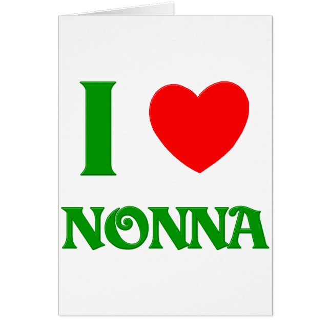 J'aime Nonna (Devant)
