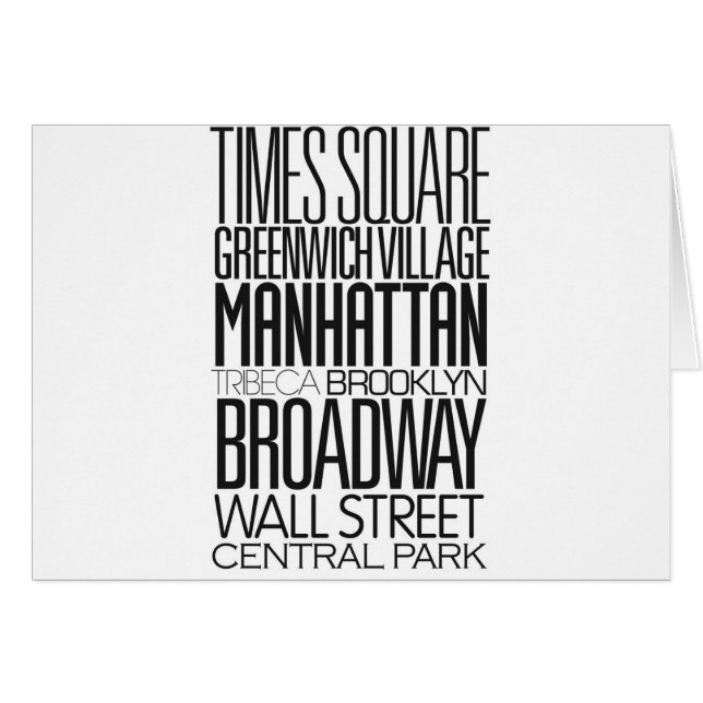 J'aime NY (Devant horizontal)