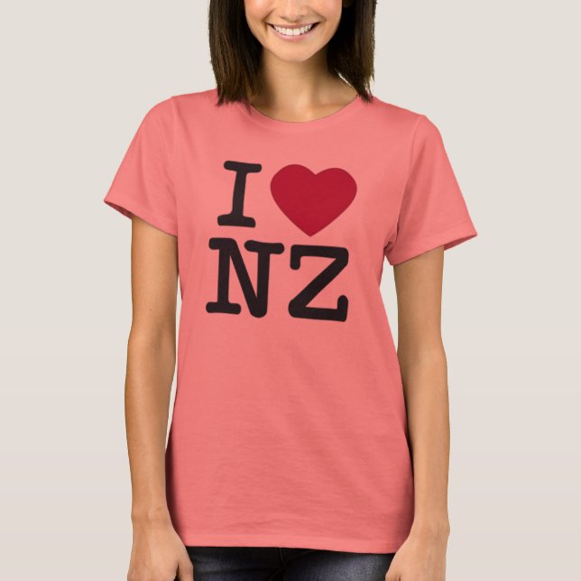 J'aime NZ T-SHIRT (Devant)