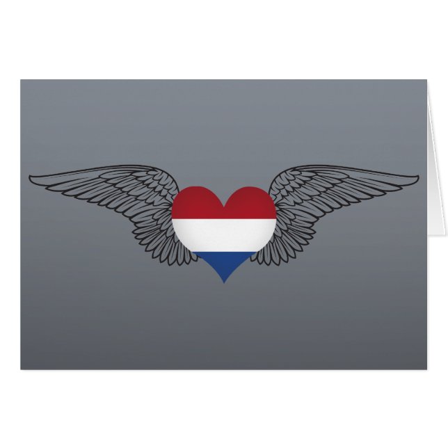 J'aime Pays-Bas - ailes (Devant horizontal)