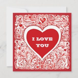 J'Aime Que Vous Me Marierez Valentines Carte
