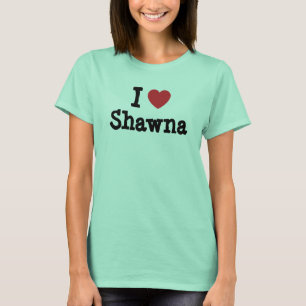 J'aime Shawna heart T-Shirt