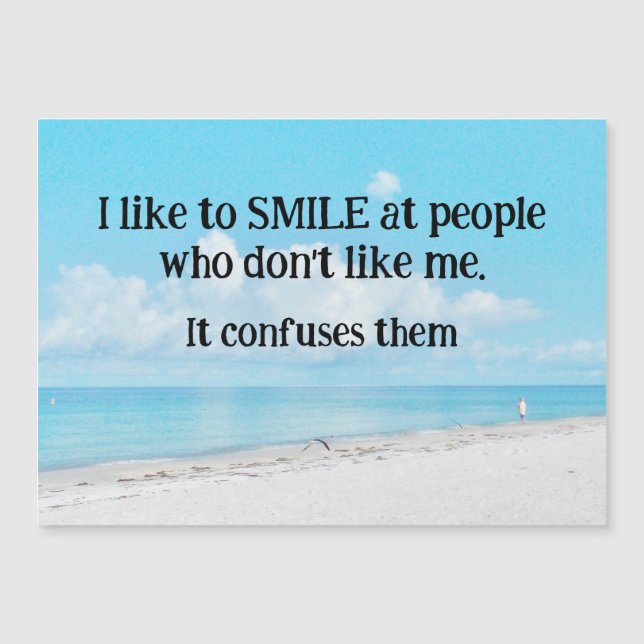 J'aime sourire (Devant)