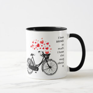 J'aime tellement le vélo que je m'amuse Citer Mug