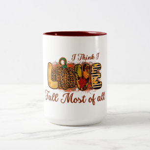 J'Aime Tomber La Plupart De Toutes Les Mug De Café