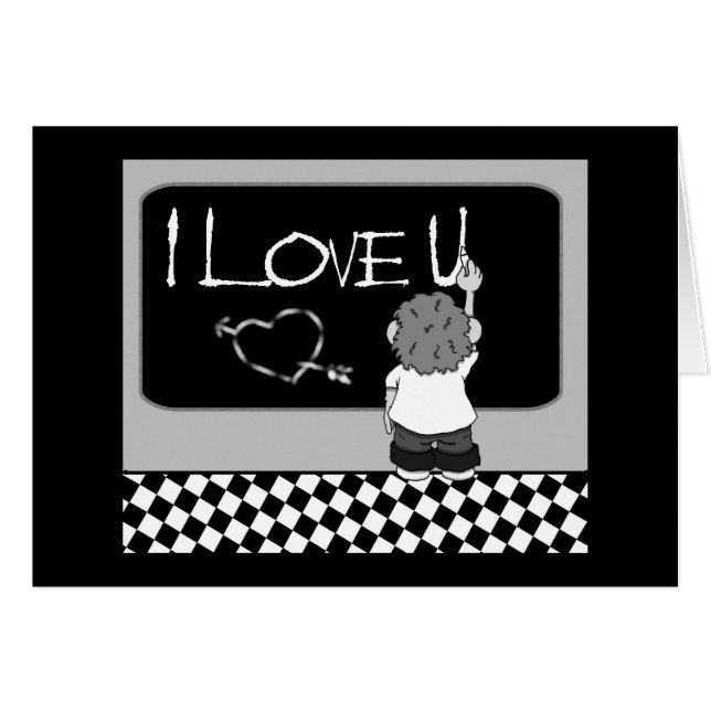 J'aime U (Devant horizontal)