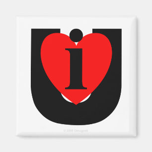 J'aime U - aimant
